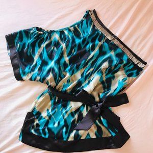 Silky Off Shoulder Blouse